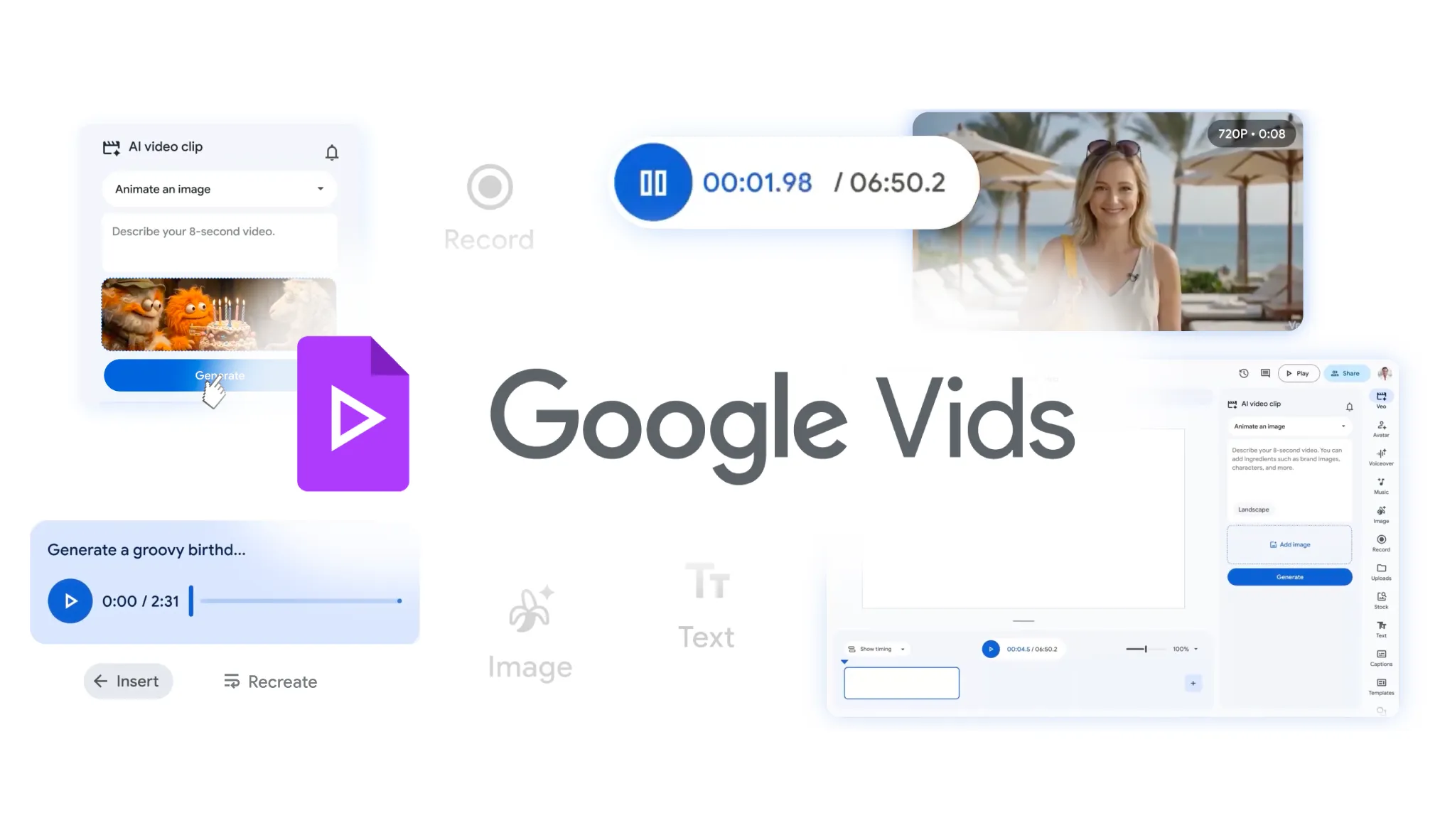 Google Vids change de dimension : Des avatars IA pilotables et Veo 3.1 débarquent