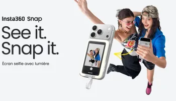 Insta360 Snap : Ne prenez plus jamais de selfies avec votre caméra avant !