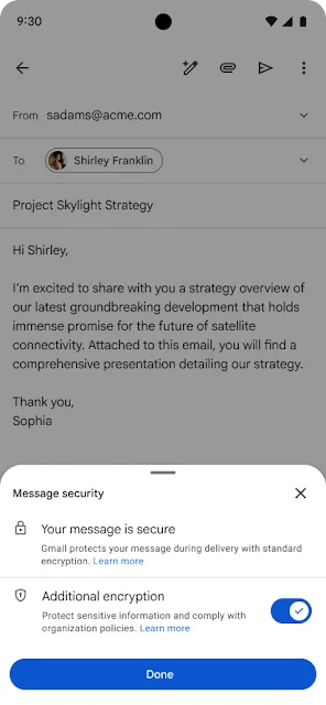 Gmail end to end encryption now available on mobile devices 6577 1