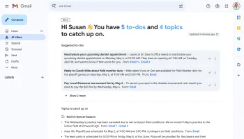 Adieu le chaos ? Gmail lance AI Inbox pour trier vos mails à votre place