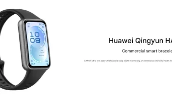 Qingyun HA5B0 : Huawei lance un bracelet connecté personnalisable pour les pros