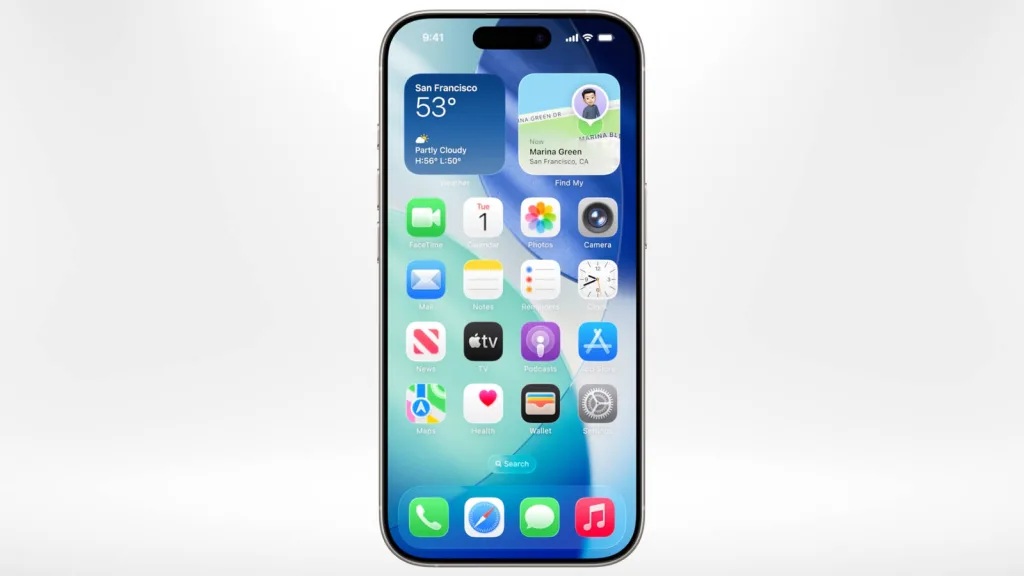 Ios 26 home screen