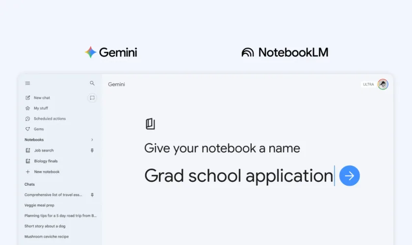 Gemini Notebooks : Pourquoi vous n'allez plus jamais perdre un chat IA ?