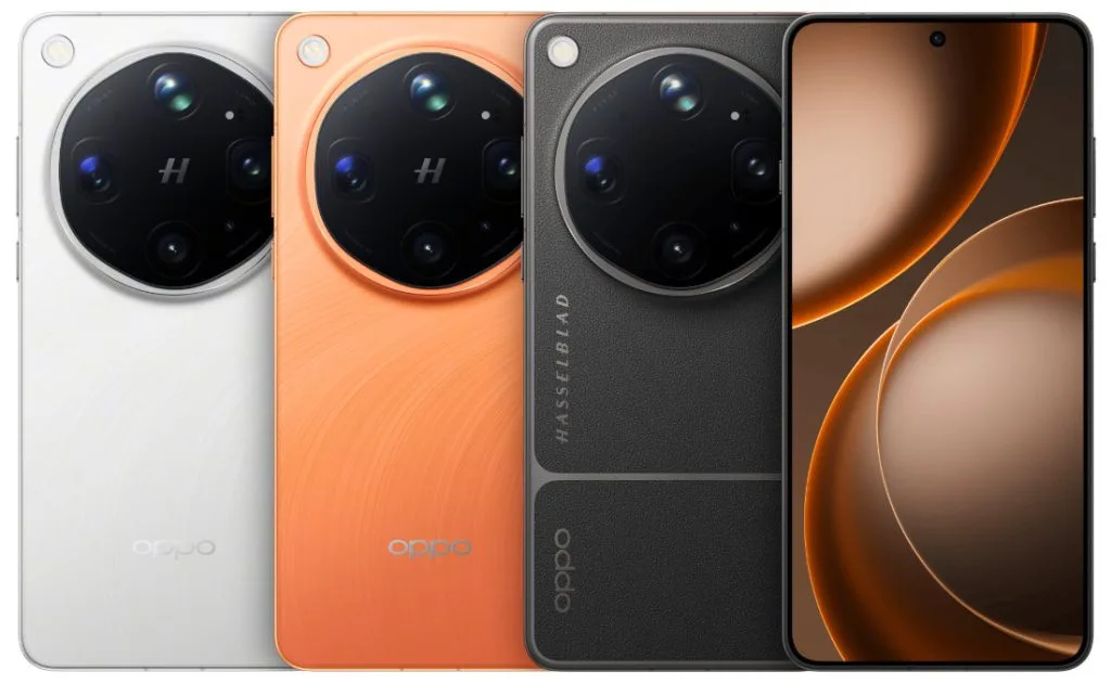 OPPO Find X9 Ultra : Pourquoi ce smartphone va faire trembler les photographes pro ? 58 OPPO Find X9 Ultra colors 1024x631 1