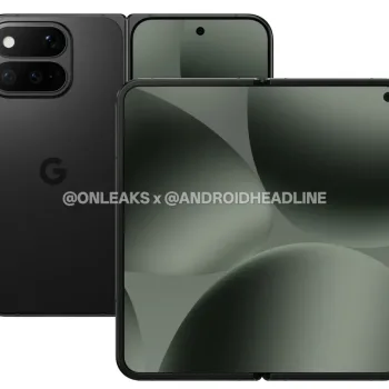 Pixel 11 Pro Fold : Android 17 révèle peut-être ses coloris Pine et Midnight