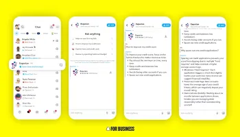 Snapchat transforme la publicité en conversation avec AI Sponsored Snaps