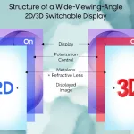 Samsung new 2D and 3D technology difference
