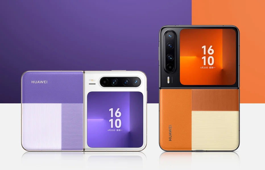 Huawei Pura X se décline en Stylish Orange et Stylish Purple sans changer sa fiche technique