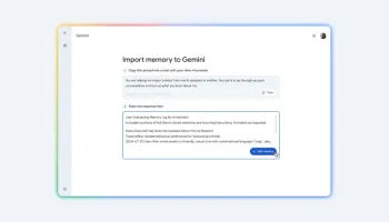 Gemini évolue : Google transforme son IA en assistant personnel avec mémoire et import de données