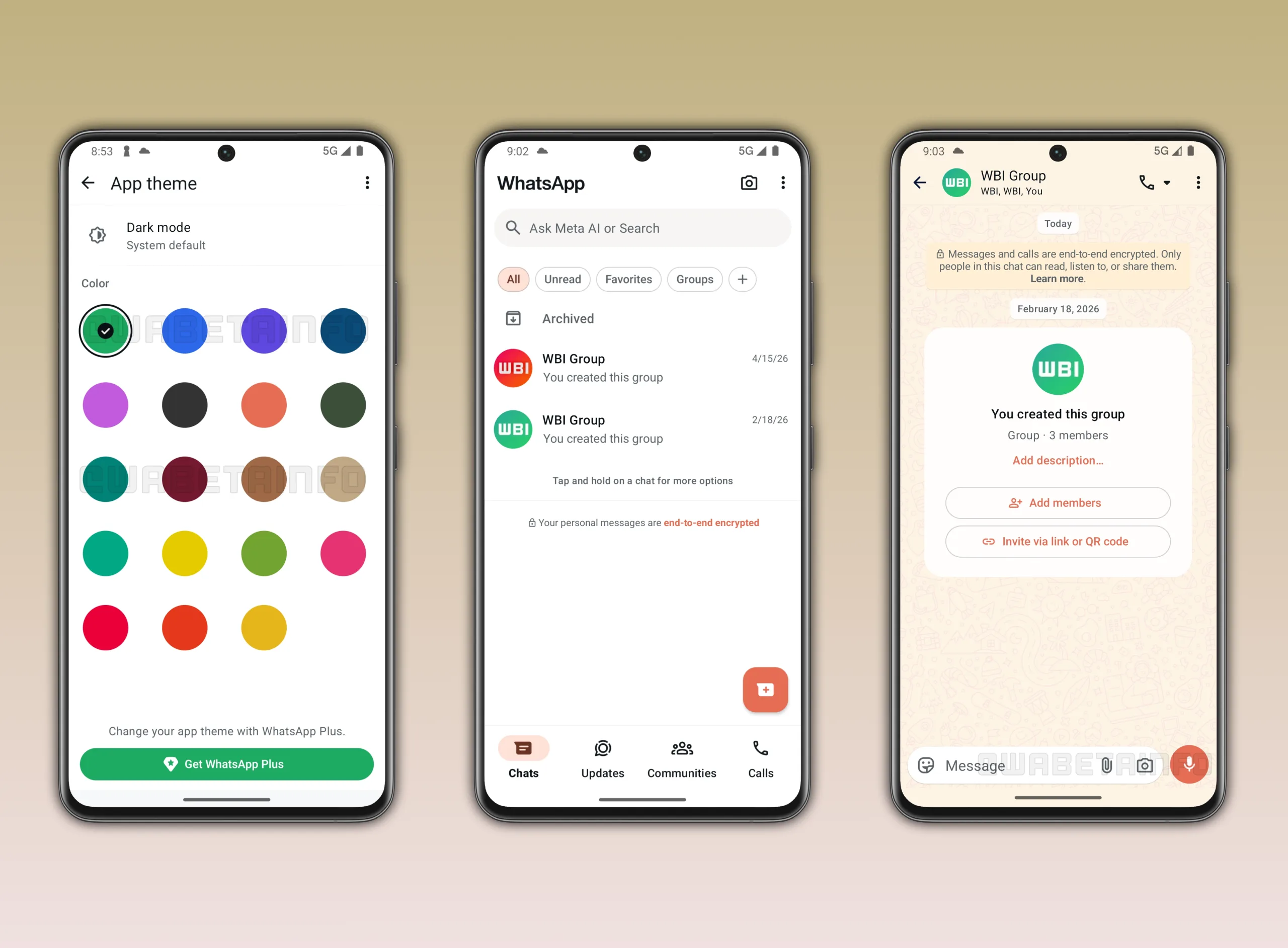 WA CHOOSE APP THEME COLOR WHATSAPP PLUS FEATURE ANDROID scaled