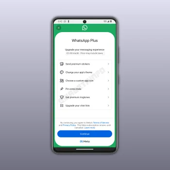 WhatsApp Plus : Meta teste un abonnement payant avec thèmes, stickers premium et chats épinglés