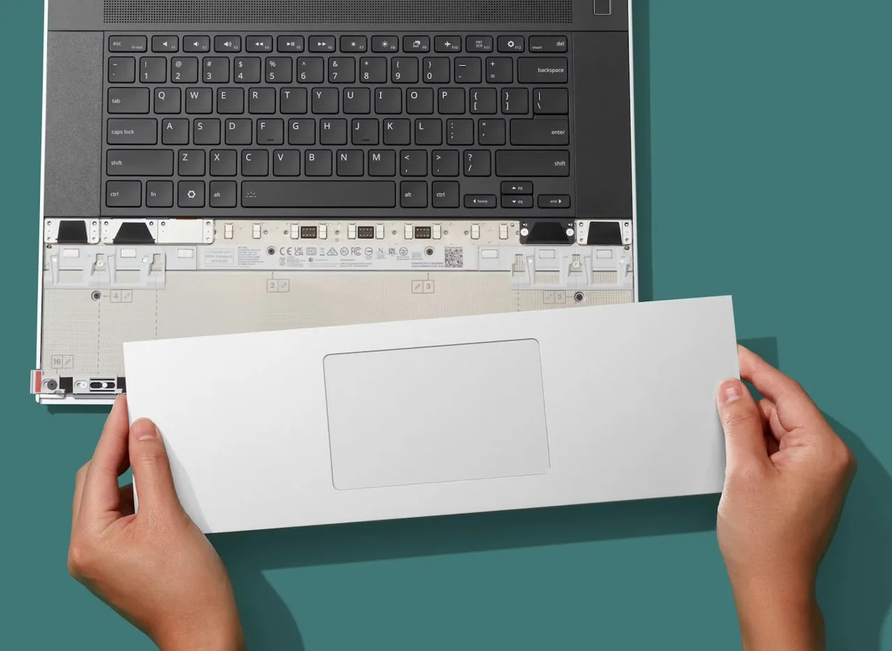 Framework Laptop 16 : touchpad haptique, OCuLink eGPU et design premium amélioré