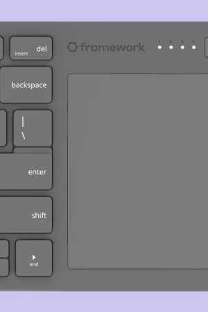 Framework Wireless TouchPad Keyboard : le clavier avec touchpad pensé pour le salon