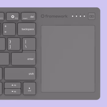 Framework Wireless TouchPad Keyboard : le clavier avec touchpad pensé pour le salon