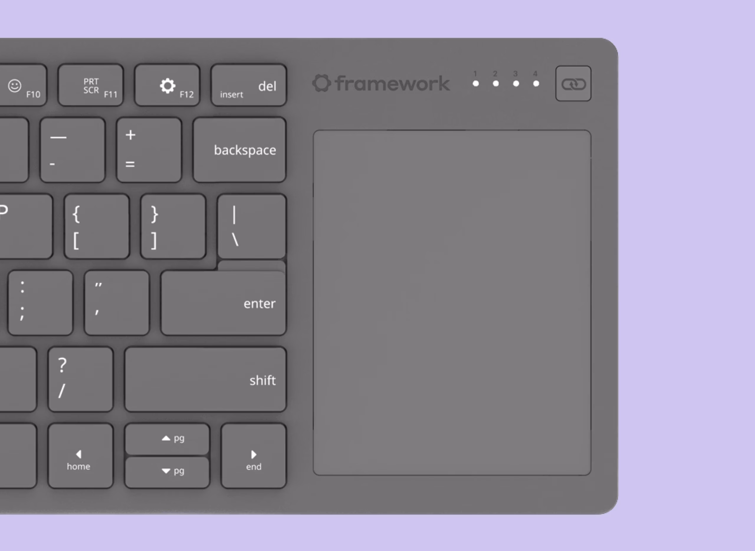 Framework Wireless TouchPad Keyboard : le clavier avec touchpad pensé pour le salon