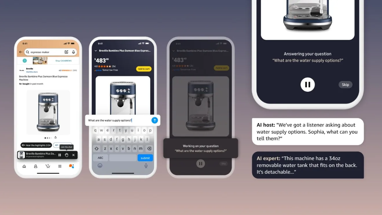 amazon join the chat ai shopping feature