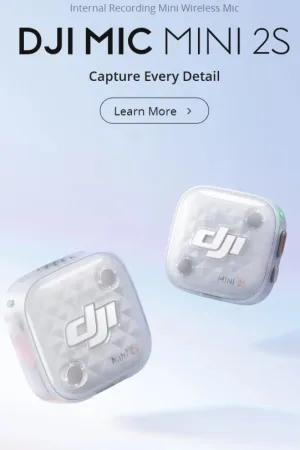 DJI confirme le lancement du Mic Mini 2S cet été avec des fonctionnalités professionnelles