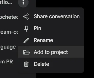 gemini app preparing for projects rollout apparently v0 01czeqhhontg1