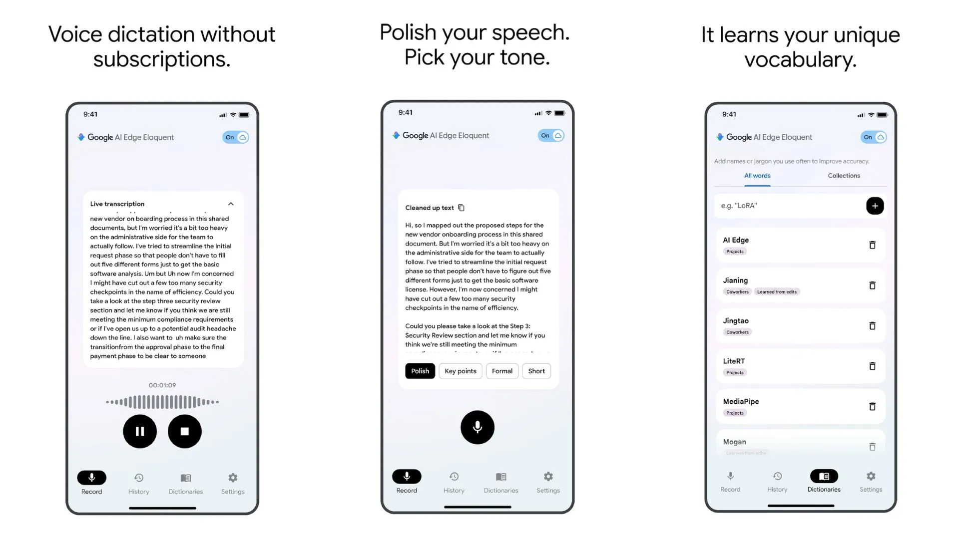 Google Eloquent : L'application secrète qui transforme votre voix en texte parfait 58 google ai edge eloquent app store