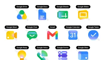 Google redessine ses icônes : un virage visuel au service de l’ère IA
