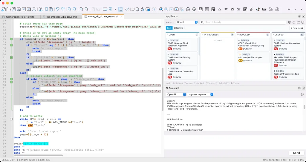 Notepad++ sur Mac : Comment installer l'éditeur culte nativement