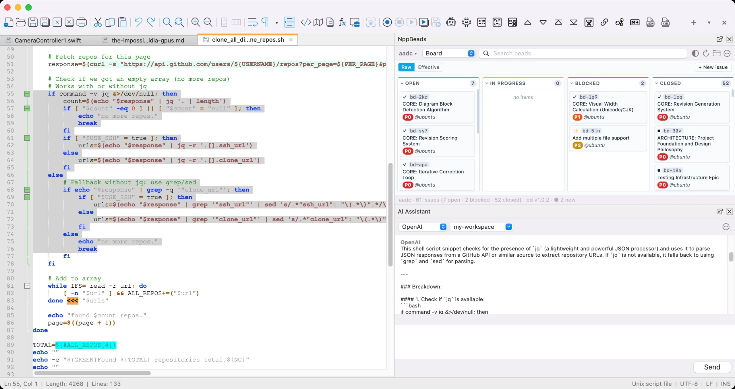 Notepad++ arrive sur macOS en version native gratuite, 23 ans après Windows !