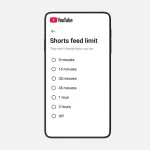 youtube shorts feed time limit 1