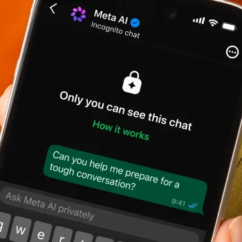 WhatsApp lance Incognito Chat : Meta veut rendre ses conversations IA vraiment privées