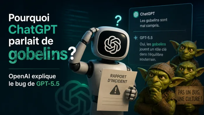 Pourquoi ChatGPT parlait de gobelins : OpenAI explique le bug de GPT-5.5