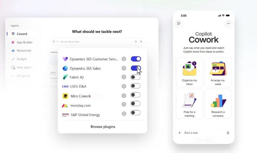 Microsoft Copilot Cowork arrive sur mobile : l’IA de Microsoft veut devenir un vrai collègue numérique 72 Microsoft Copilot Cowork arrive sur mobile : l’IA de Microsoft veut devenir un vrai collègue numérique