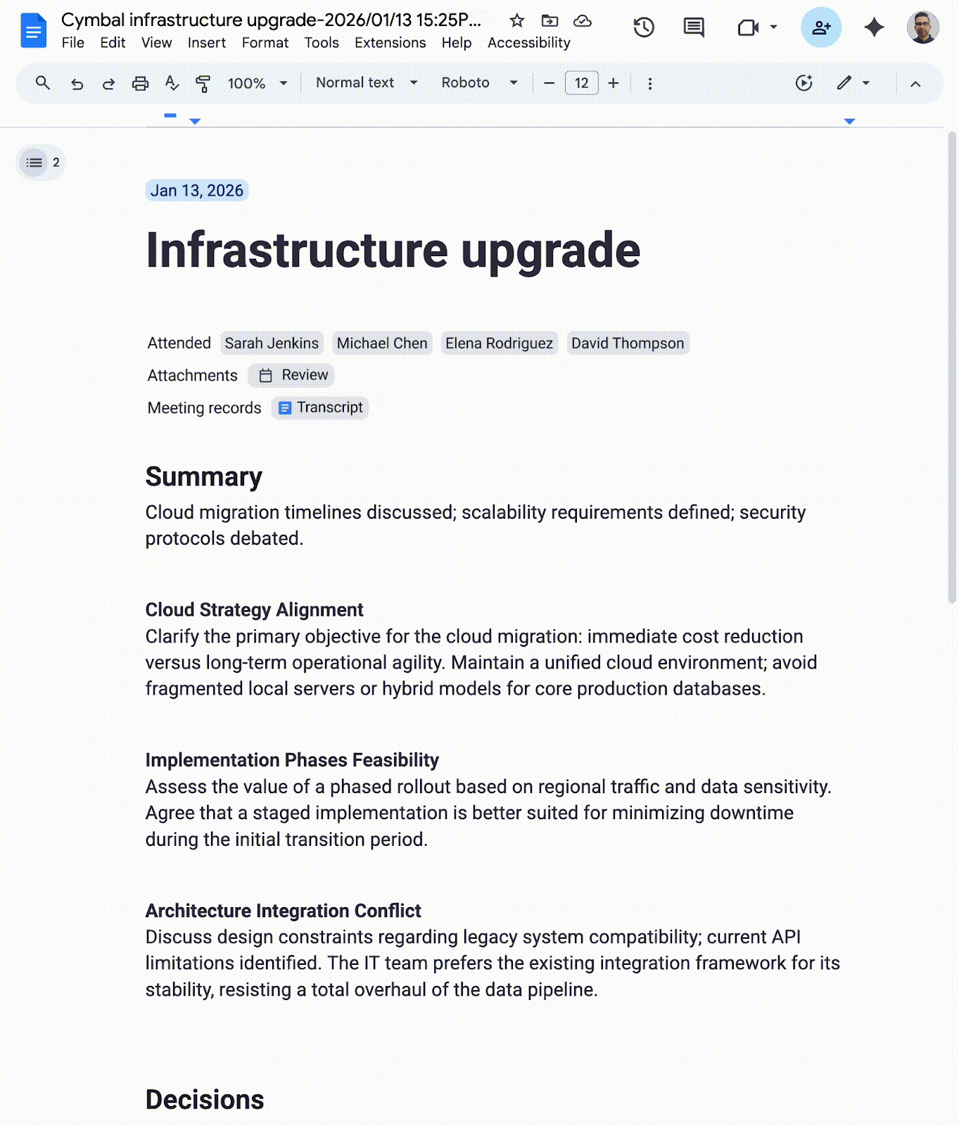 New ways to customize AI generated meeting notes 6648 2