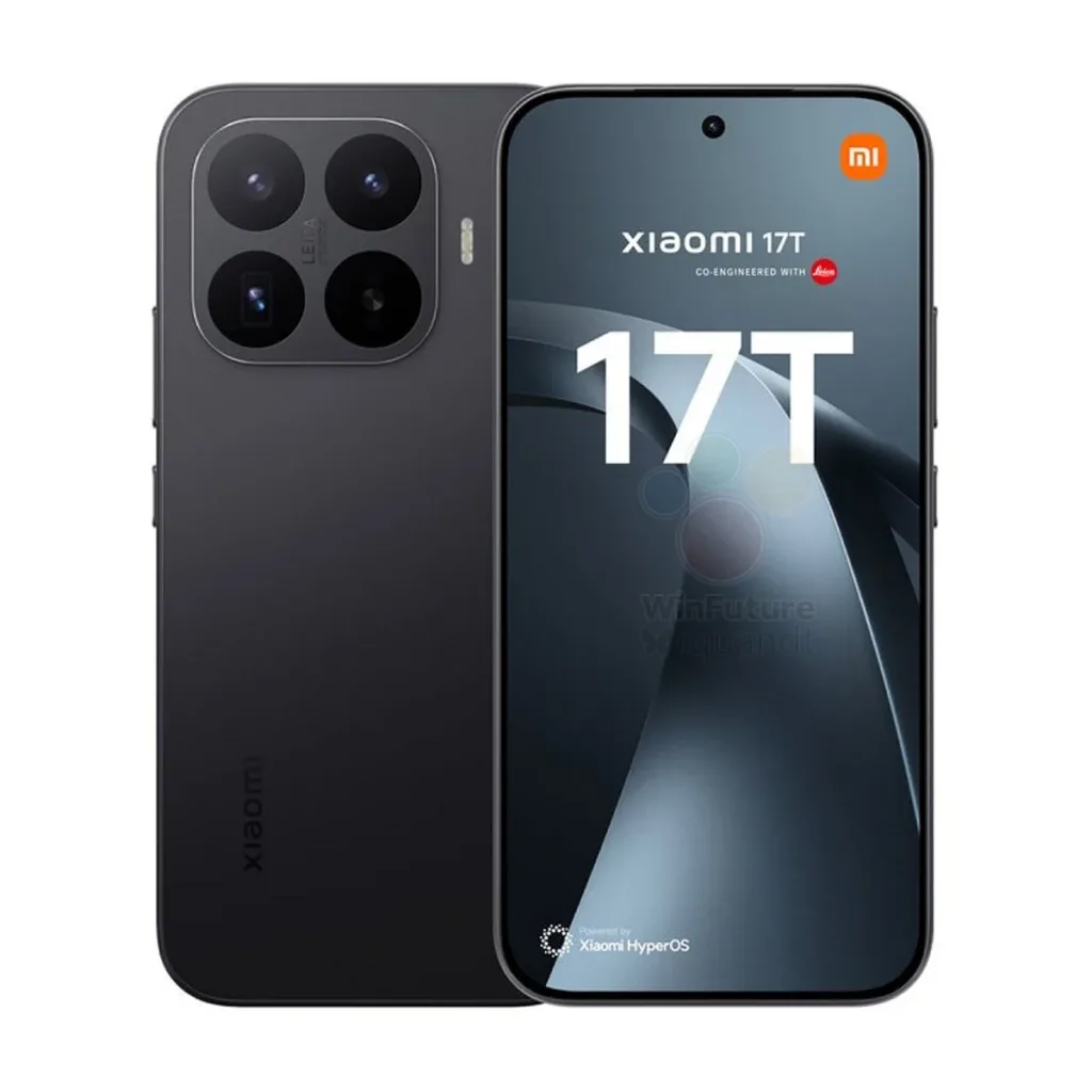 Xiaomi 17T et 17T Pro : specs, prix et lancement anticipé fuitent en ligne 65 Xiaomi 17T black