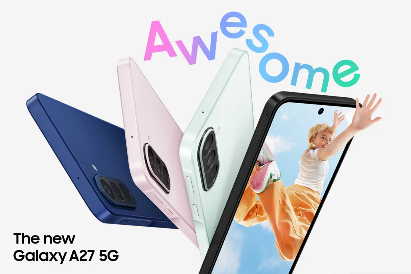 Le Galaxy A27 5G est officiel : Snapdragon 6 Gen 3, Galaxy AI et 6 ans de mises à jour