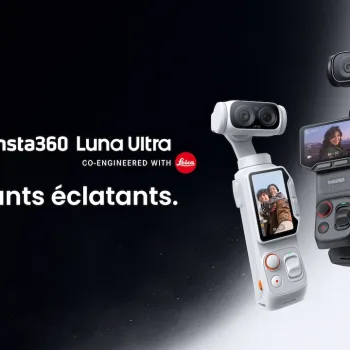 Insta360 Luna Ultra : la caméra 8K développée avec Leica vise les créateurs premium