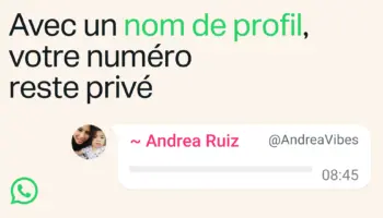 WhatsApp lance les noms de profil : il sera enfin possible de discuter sans partager son numéro