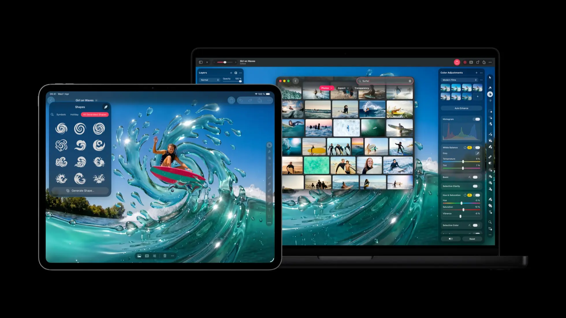 Apple Creator Studio Pixelmator Pro advanced image