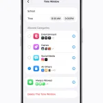 iOS 27 : Apple renforce le contrôle parental avec une refonte majeure de Temps d'écran 47 Apple child account Screen Time Schedule settings 260608 inline.jpg.large 2x
