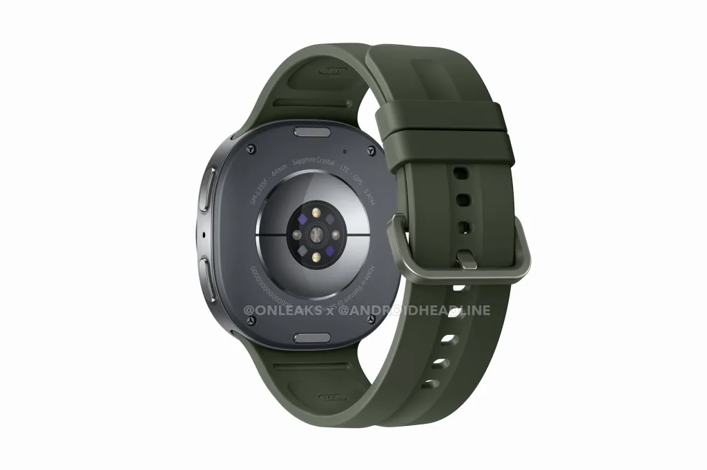 Galaxy Watch 9 : design confirmé et puce Snapdragon Wear Elite avant le lancement 55 Galaxy Watch 9 Green 4