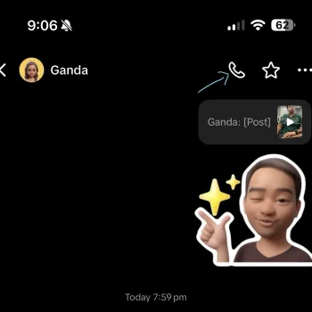 TikTok teste les appels vocaux dans les messages privés