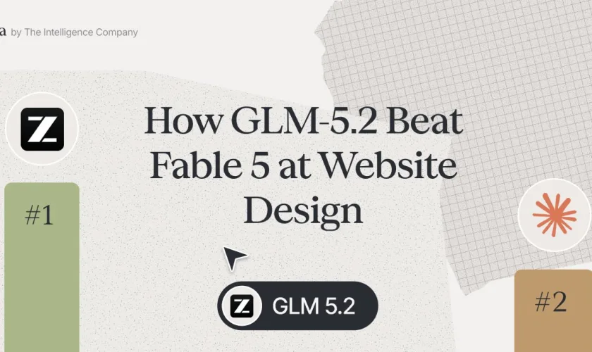 GLM-5.2 dépasse Claude : l’IA chinoise prend la tête du design web généré par IA 65 GLM-5.2 dépasse Claude : l’IA chinoise prend la tête du design web généré par IA