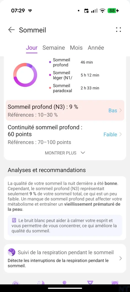 Test de la HUAWEI Watch Fit 5 Pro : l'Apple Watch de ceux qui ne veulent pas d'Apple Watch 27 HUAWEI Health Watch Fit 5 Pro 3