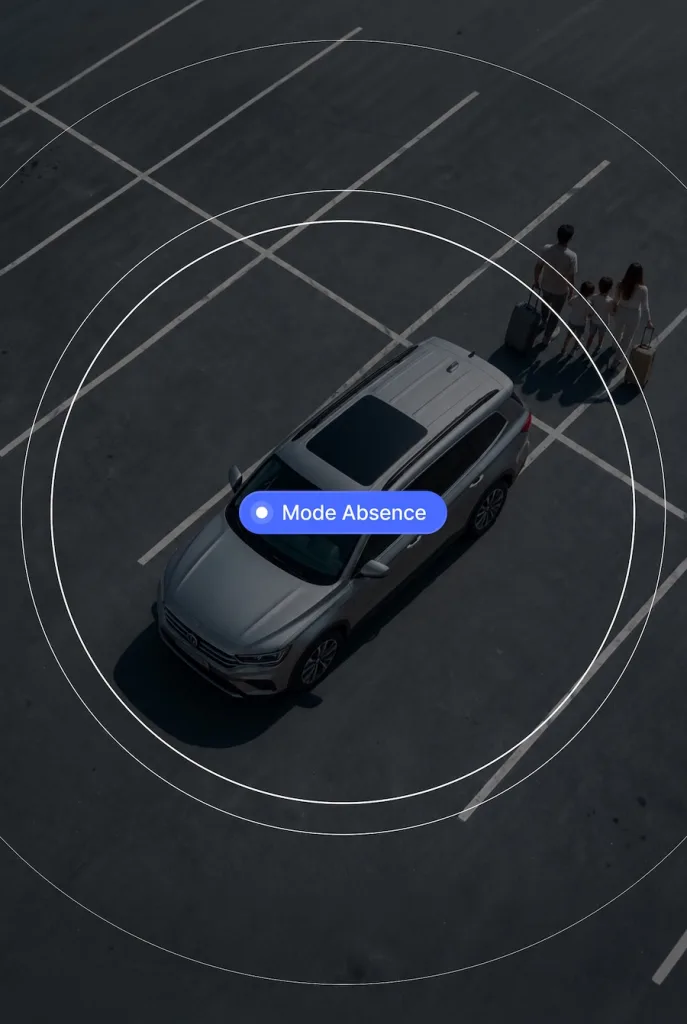 Invoxia lance le Tracker Pro Max : le premier traceur GPS capable d’un suivi en temps réel à la seconde 53 Mode Absence 1