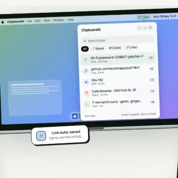 ClipboardAI transforme le presse-papiers de l’iPhone avec un historique intelligent et une IA locale