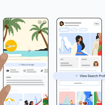 Google Search profiles : Google veut transformer la recherche en vitrine pour les créateurs