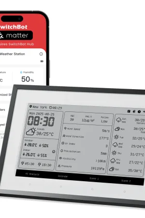 SwitchBot lance un écran météo E Ink de 7,5 pouces pensé pour la maison connectée