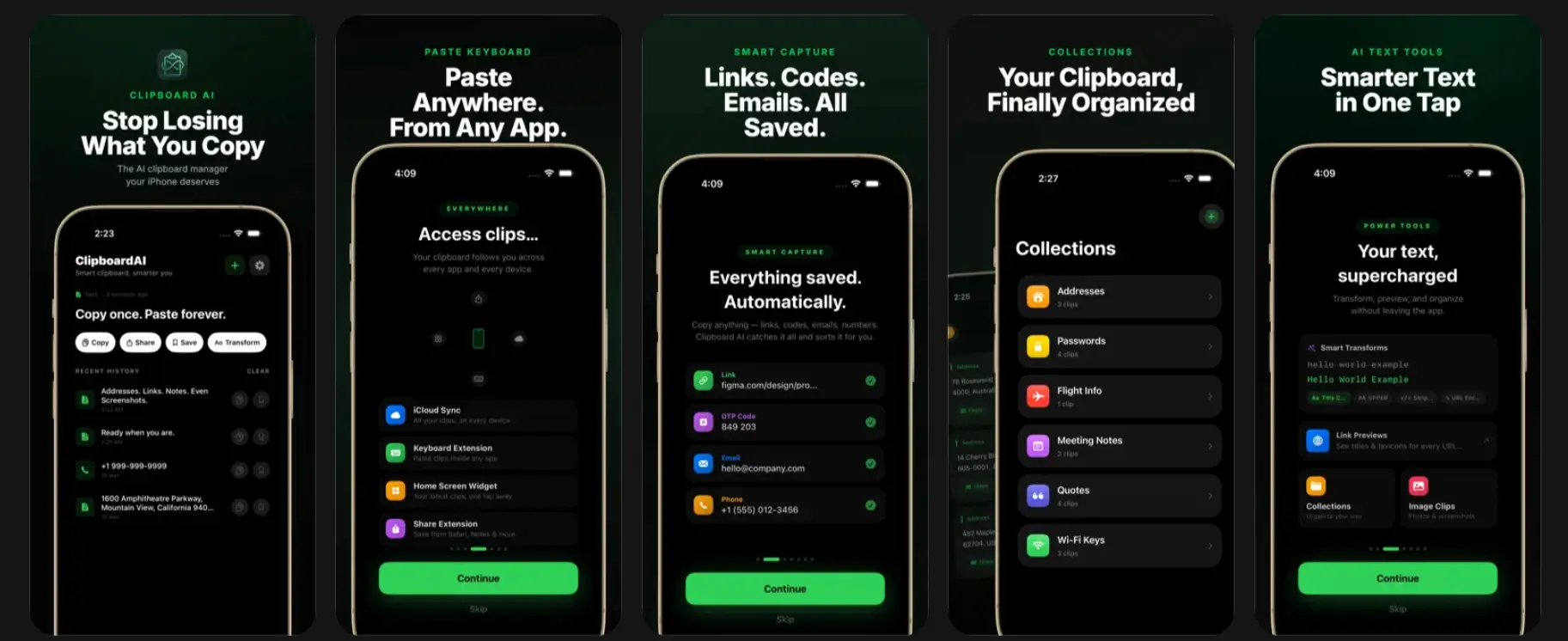 ClipboardAI transforme le presse-papiers de l’iPhone avec un historique intelligent et une IA locale 56 dwm2azu5ad1h1