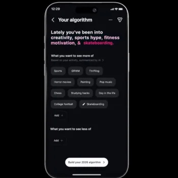 Instagram donne enfin aux utilisateurs le contrôle de leur algorithme