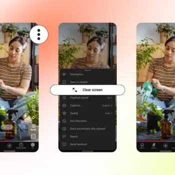 YouTube Shorts copie encore TikTok avec un mode écran épuré et la lecture en 2x