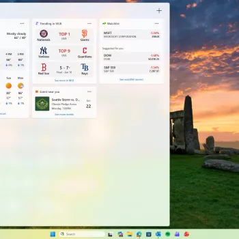 Windows 11 réduit les notifications des Widgets pour une expérience plus calme