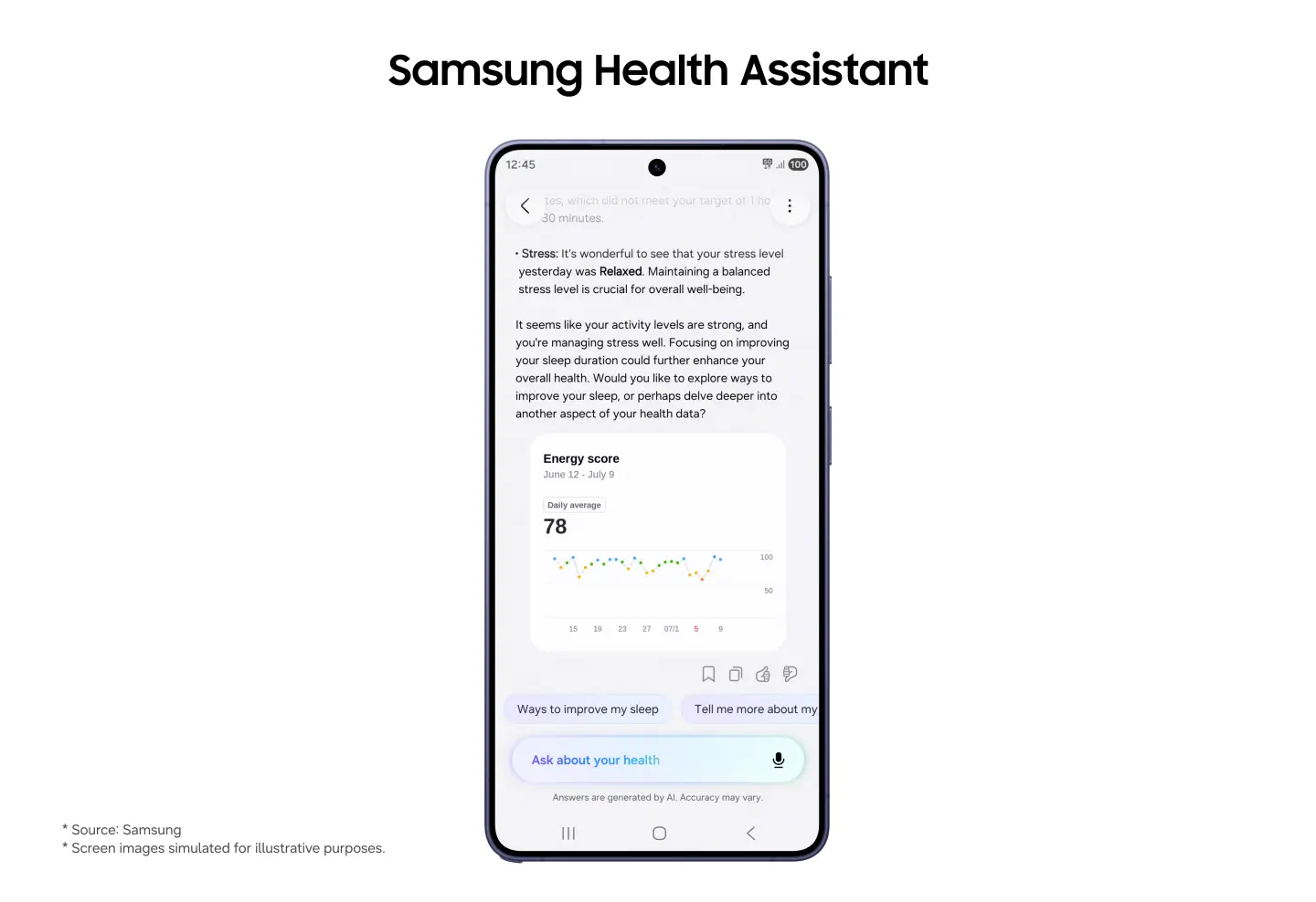001 Samsung Launches Health Assistant Beta—First Fully Integrated AI Powered Personal Health Assistant Newsbody